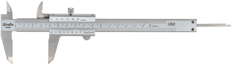 Macfer (A1133) Stainless Steel Analogue Caliper with Dual Scale
