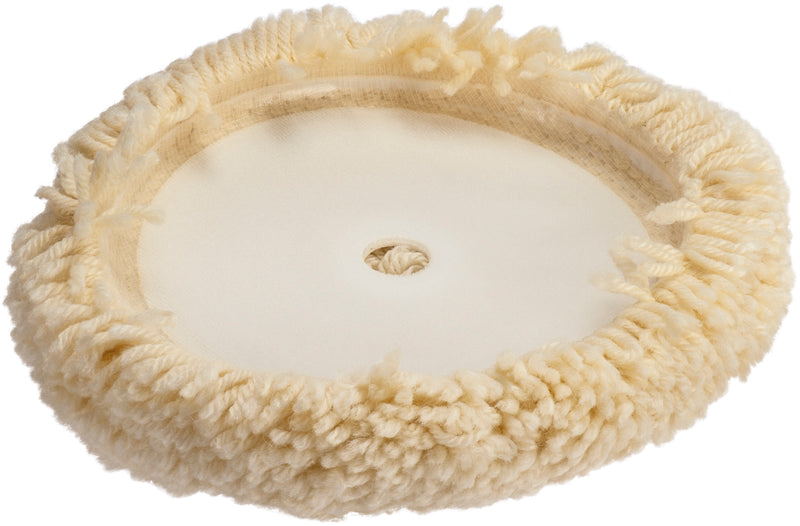 Bonete de pulido de lana cóncavo (Macfer BPC-03 Combi) con velcro