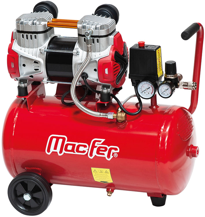 Compresor de aire silencioso sin aceite Macfer (CA4402)