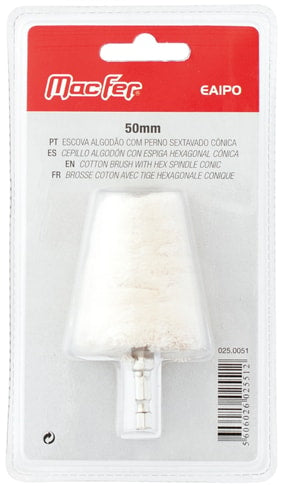 Cotton Brush With Conical Hexagonal Stem (EAIPO)