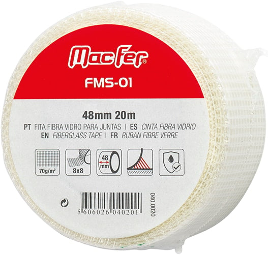 Fita fibra vidro para juntas (FMS-01)
