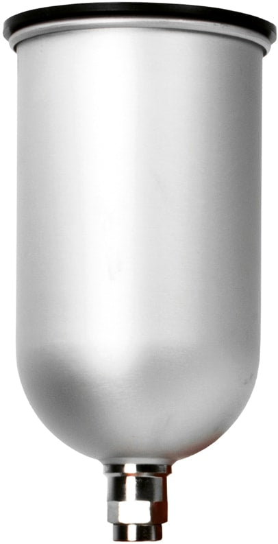 Pistola de pulverización por gravedad con vaso de aluminio (H-827-A)