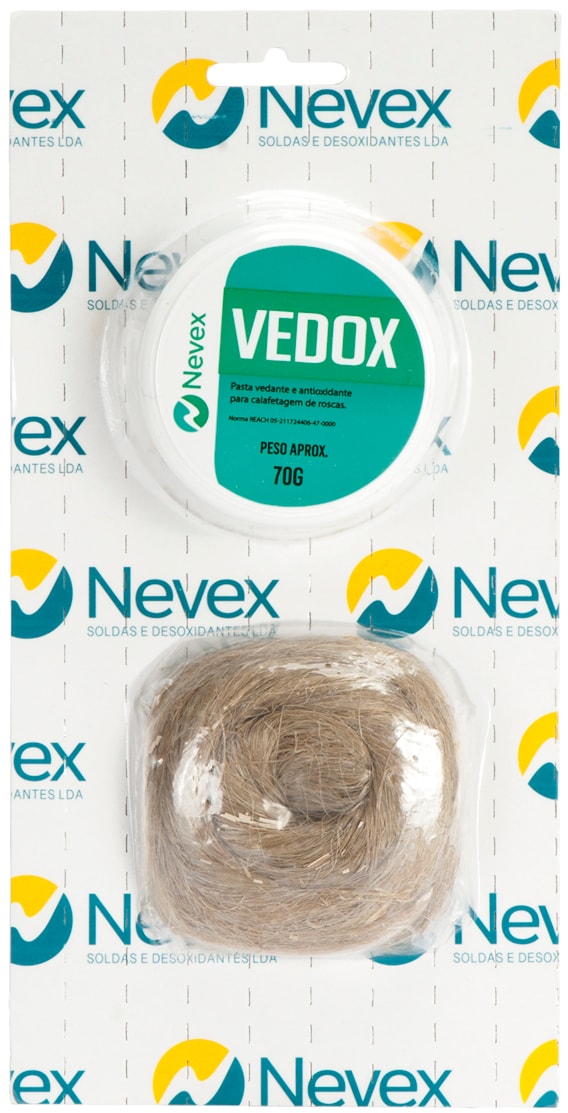 Kit massa vedante anti-oxidante e linho (KIT_VEDOX)