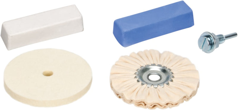 Polishing Kit With Cotton And Felt Circular Brushes (KPEC-2)