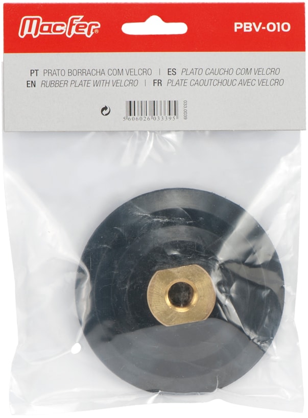 Rubber Plate With Velcro (PBV-010)