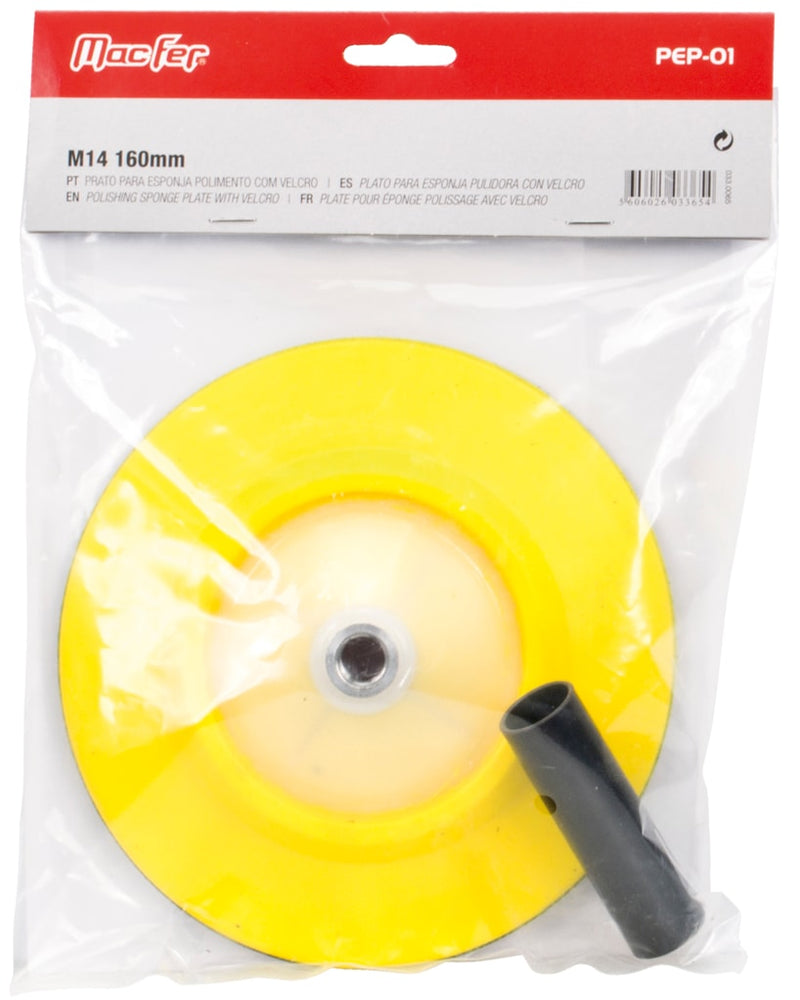 Polishing Sponge Plate With Velcro Closure (PEP-01)