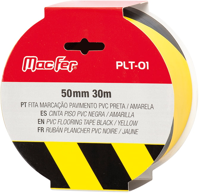 Fita marcação pavimento PVC (PLT-01)