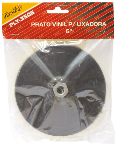 Macfer (PLY-35) Vinyl Backing Pad with Velcro