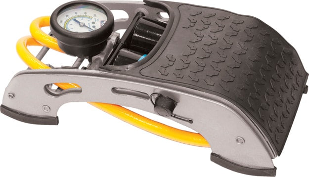 2-Piston Foot Pump With Pressure Gauge (S-902E)