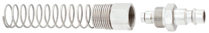 Compressed Air Nozzle With Bicone And Spring (SE1-PP)