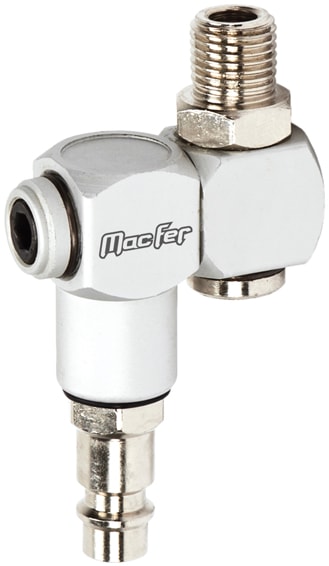 Compressed Air Nozzle With Swivel Adapter And Male Thread (SE11-APM)