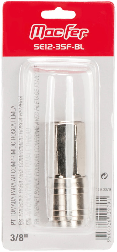 Compressed Air Outlet With Female Thread (SE12-SF-BL)
