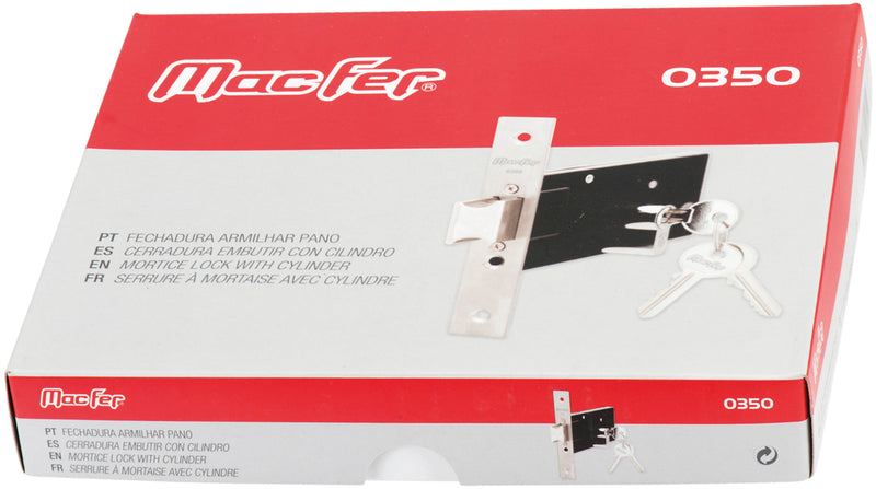 Cerradura de embutir Macfer (350)
