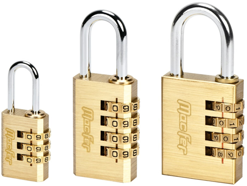 Standard Brass Combination Lock (2004-BL)
