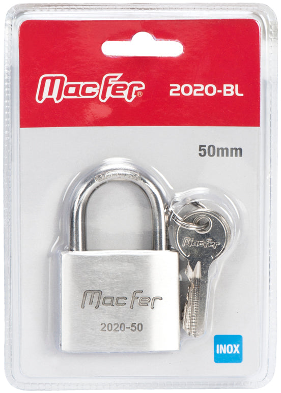 Cadeado Argola Normal Inox Macfer (2020)
