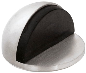 Batente Para Porta Inox 1/4 Esfera Com Adesivo (BP-A1)