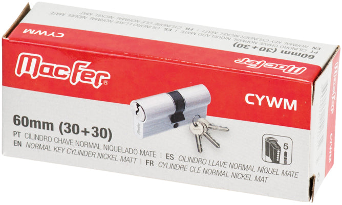 Macfer (CYWM) Standard Key Cylinder