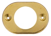 Face-mounted lock with standard key. (DR720)