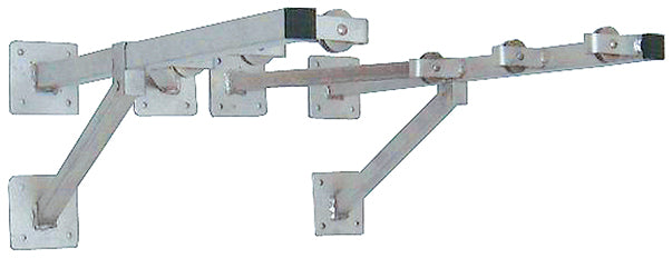 Estendal Roupa para Parede Direito Inox Macfer (ERPDSS)