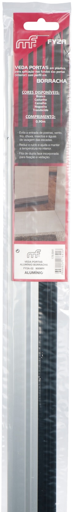 Veda Portas Alumínio Adesivo Borracha (FY2A)