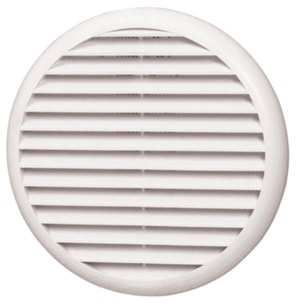 Grelha Ventiladora Redonda Pvc (GVO-PVC)