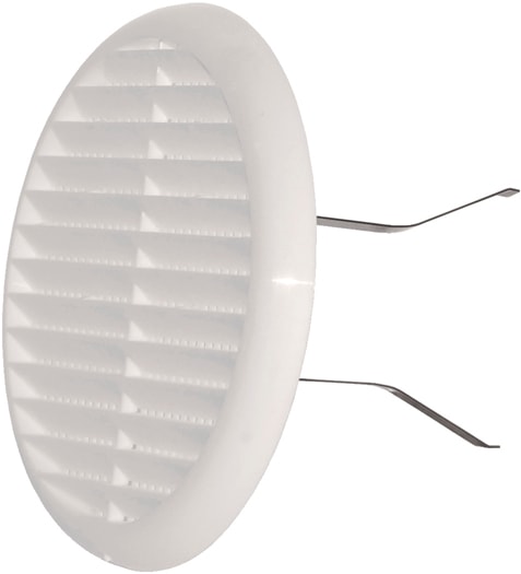 Grelha Ventiladora Redonda Pvc (GVO-PVC)