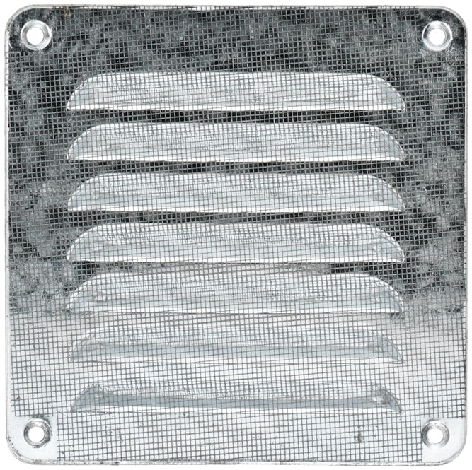 Galvanized Vent Grille with Mesh (GVR-G)