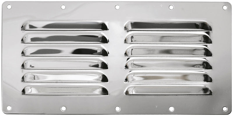 Macfer (MS1214-1-BL) Stainless Steel Ventilation Grille AISI316