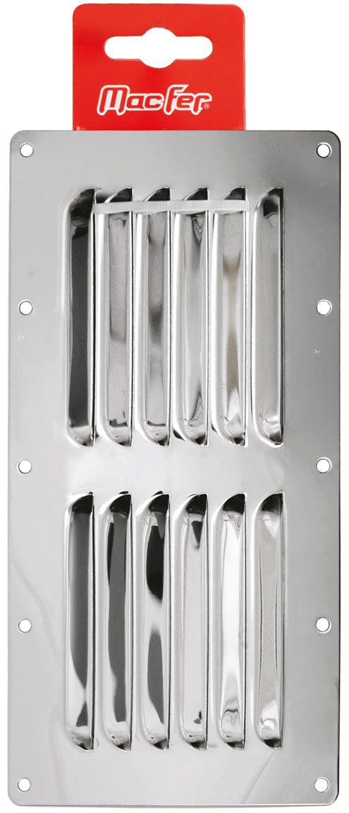 Macfer (MS1214-1-BL) Stainless Steel Ventilation Grille AISI316
