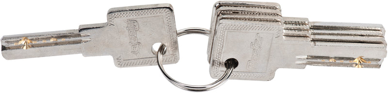 Macfer (SCYWM-NB) Dimple Key Cylinder with Escutcheon