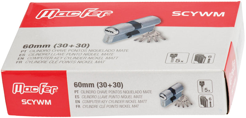 Macfer (SCYWM) Dimple Key Cylinder
