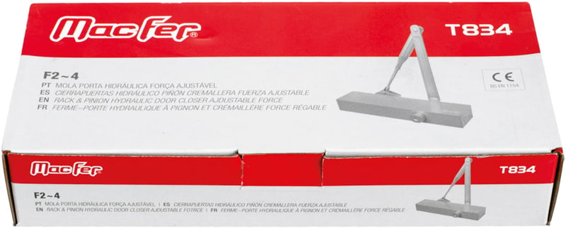 Mola Porta Hidráulica Força Ajustável (T834)