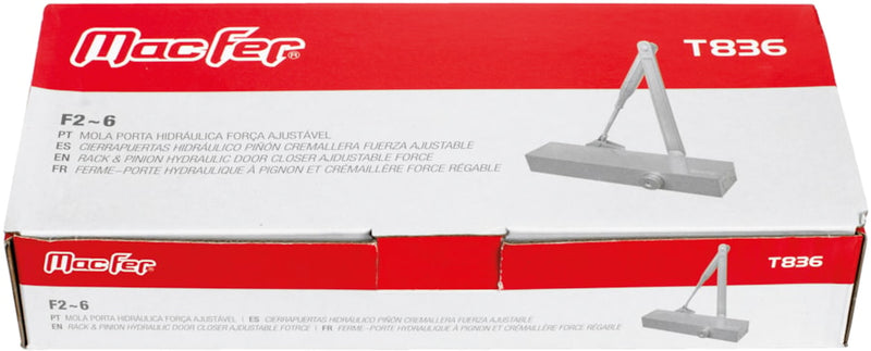 Mola Porta Hidráulica Força Ajustável (T836)