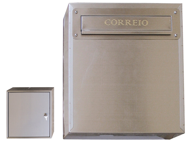 Caixa Correio Inox Dupla Interior/Exterior Macfer (TX0210A)