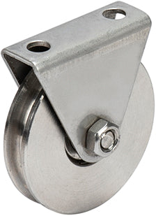 Roda "U" para Aparafusar 1 Rolamento Inox Macfer (U1A-I)