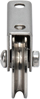 Roda "U" para Aparafusar 1 Rolamento Inox Macfer (U1A-I)