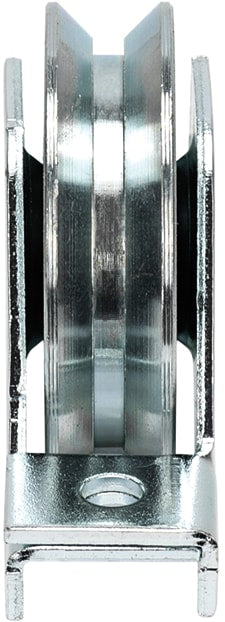 Roda "Y" Para Aparafusar 1 Rolamento Galvanizada (Y1A)