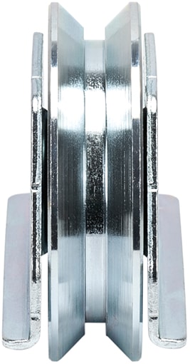 Roda "Y" Para Soldar 1 Rolamento Galvanizada (Y1S)