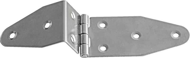90º Hinge With Raised Edge, AISI316 Stainless Steel (25541)