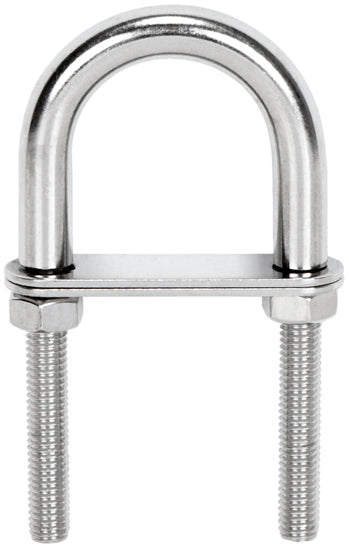 Macfer (6001-BL) Stainless Steel Threaded "U" Bolt AISI316