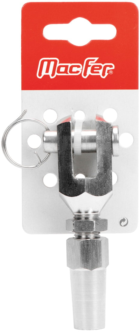 Terminal com mordentes garfo inox AISI316 (8001-BL)