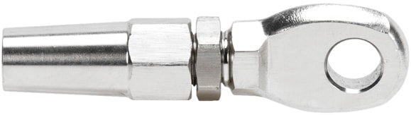 Terminal With Stainless Steel AISI316 Ring ClamPS (8003-BL)