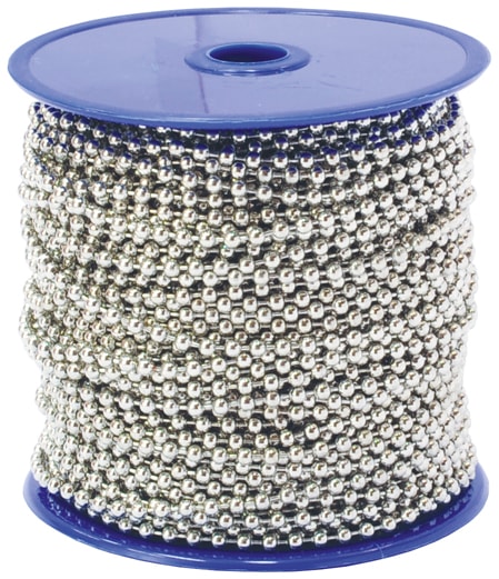 Corrente bolinhas latão niquelado (CB)