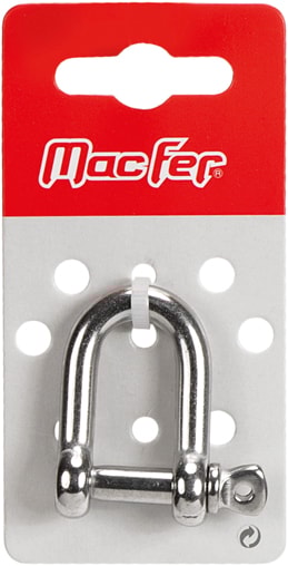 Manilha inox AISI316 (JX16-BL)