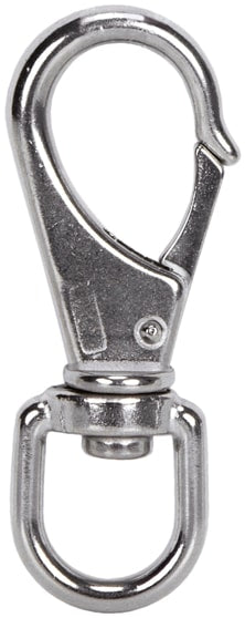 Mosquetão com destorcedor inox AISI316 (LD08)