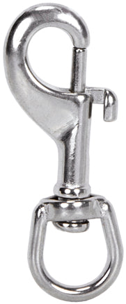Mosquetão com Destorcedor Inox AISI316 Macfer (LD11-BL)