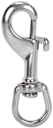 Mosquetão com destorcedor inox AISI316 (LD11-BL)