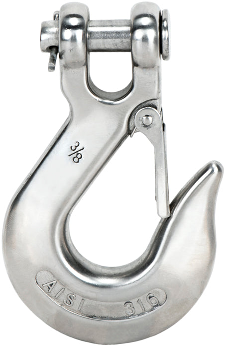 Gancho para Corrente com Trosso Inox AISI316 Macfer (LD18)