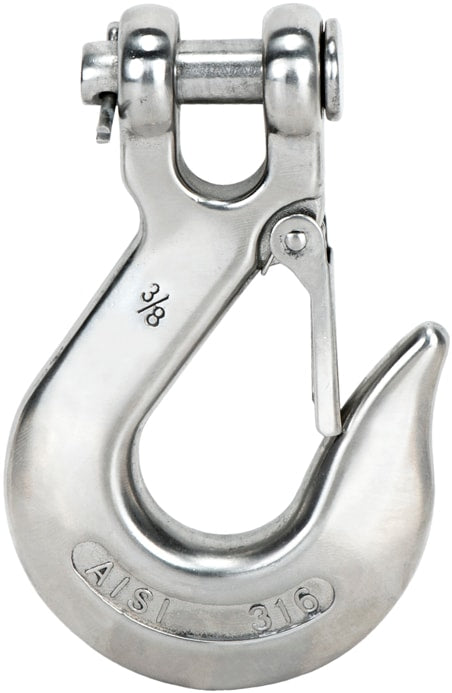 Gancho para corrente com trosso inox AISI316 (LD18)