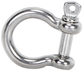 Grillete de lira de acero inoxidable Macfer (MS0102-BL) AISI316